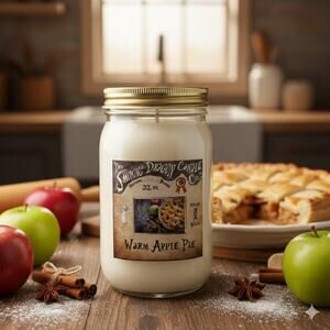 Warm Apple Pie - 32 oz Coconut Wax Candle